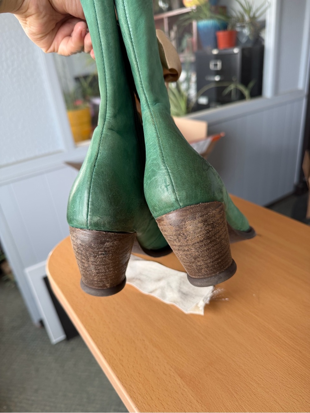 Fluevog Gladstone Boots - Picture 11 of 14